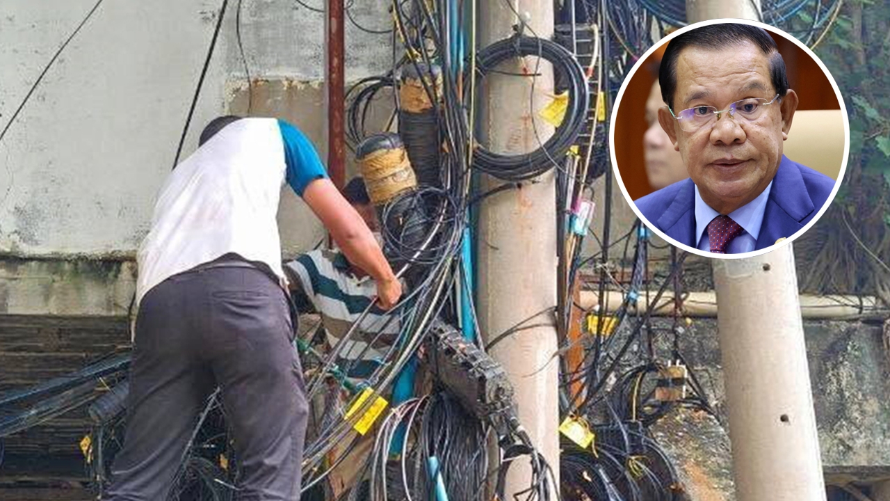 2 พ่อลูกเขมรขู่ฟ่อ แบนสินค้าไทย ห้ามฉายหนัง-ละคร ตัดเน็ตเอง นายกฯ ยันไม่หวั่น คุยเจบีซีวันนี้