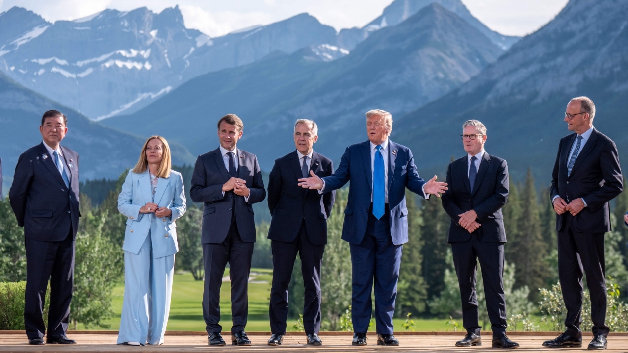 ทรัมป์ออกจากประชุม G7 ก่อนกำหนด-G7 ย้ำหนุนอิสราเอล