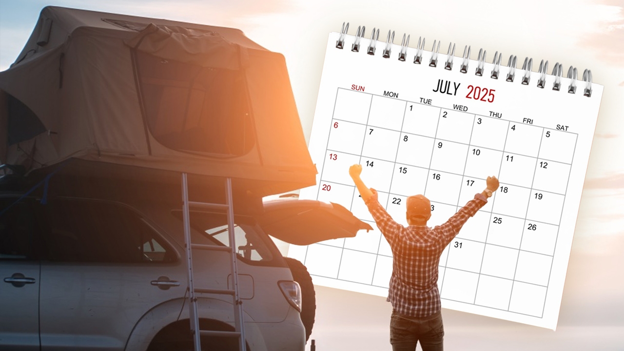 วันหยุดราชการเดือนกรกฎาคม 2568 แนะวิธีหยุดยาว 9 วัน ไปเที่ยวพักผ่อนให้ฉ่ำ