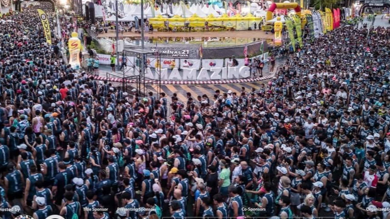 "พัทยา มาราธอน 2025" โตสวนกระแส ยอดนักวิ่งทะลุ 20,000 คน
