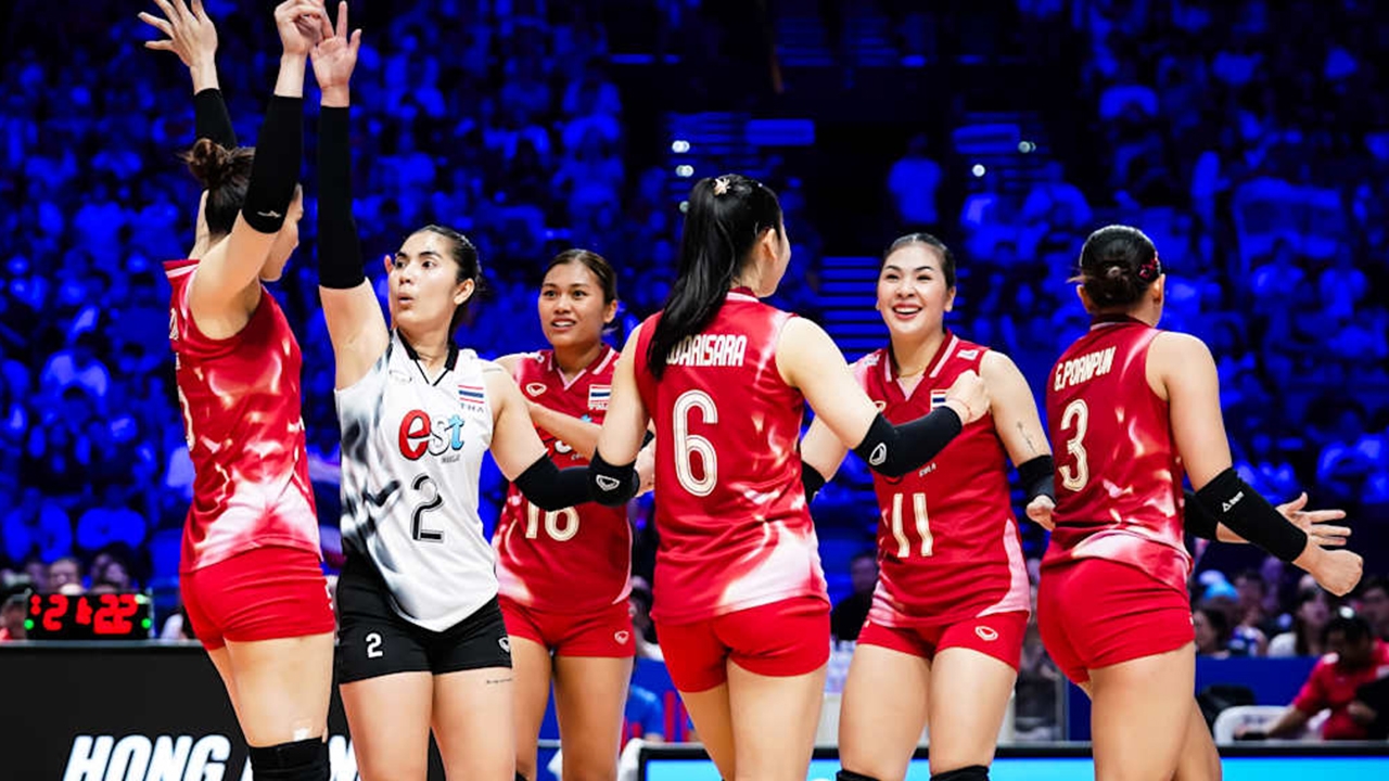 "สาวไทย" ฮึดสู้ แต่ไม่พอ พ่าย "บัลแกเรีย" 2-3 เซต ปิดสนาม 2 ฮ่องกง VNL 2025 ด้วย 1 แต้ม