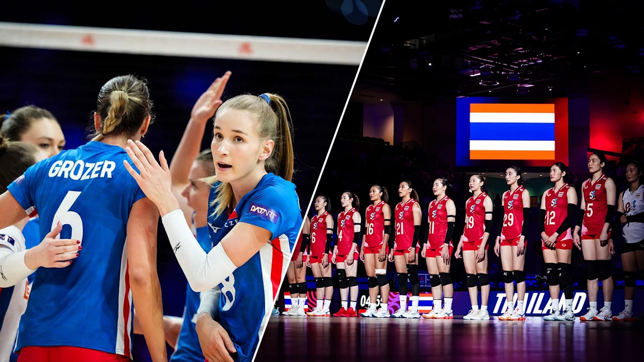 วอลเลย์บอลหญิงไทย พบ เช็ก ศึก VNL 2025 เดิมพันอันดับ 13 โลก หากไทยแพ้เสียหายหนัก