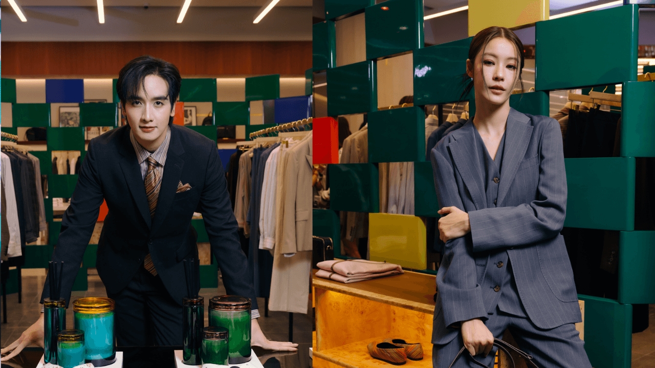 กองทัพ พีค แท็กทีม จิมมี่-ซี-น้ำตาล-เอมี่ ร่วมงานเปิดช็อปแบรนด์หรู