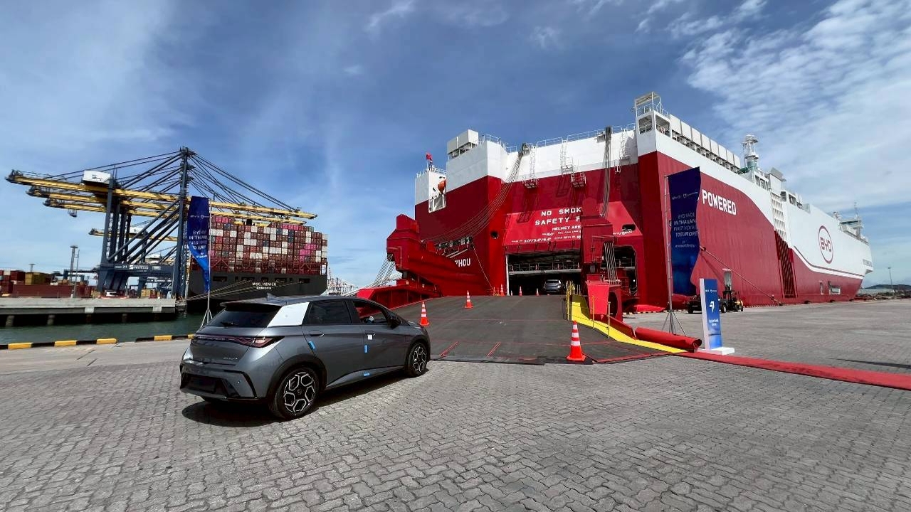 รถบีวายดีฝีมือไทยไปยุโรป