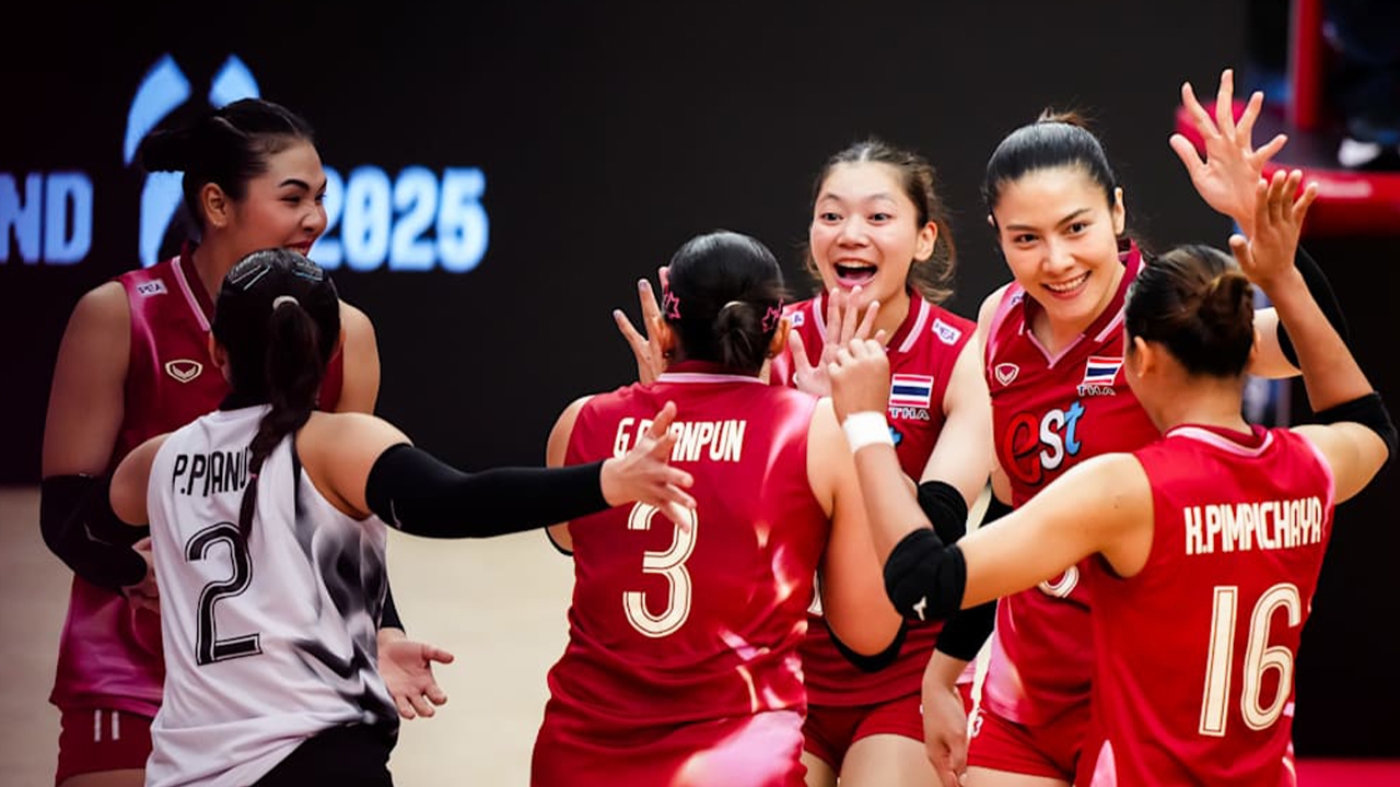 ไทยนำจ่าฝูง! อัปเดตตารางคะแนนวอลเลย์บอลหญิงชิงแชมป์โลก 2025 กลุ่ม