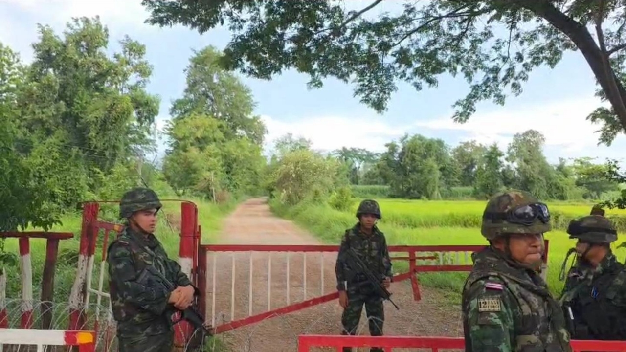 กองทัพภาคที่ 1 แจงเหตุ กัมพูชาฮือรื้อลวดหนาม ที่บ้านหนองจาน