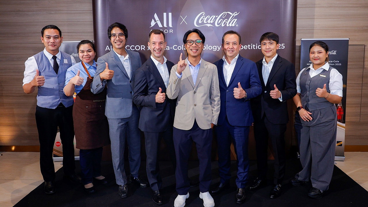 ไทยน้ำทิพย์ โคคา-โคล่า ผนึก แอคคอร์ จัดการแข่งขัน "Accor x Coca-Cola® Mixology Competition 2025"
