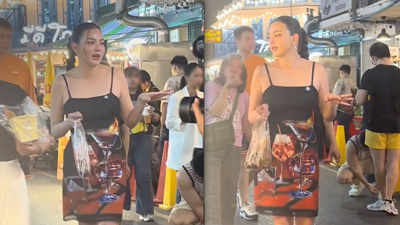 เปิดคอมเมนต์ชาวเน็ต หลังเห็น ดิว อริสรา เดินตลาดนัดสุดชิล คนแห่ส่งกำลังใจ