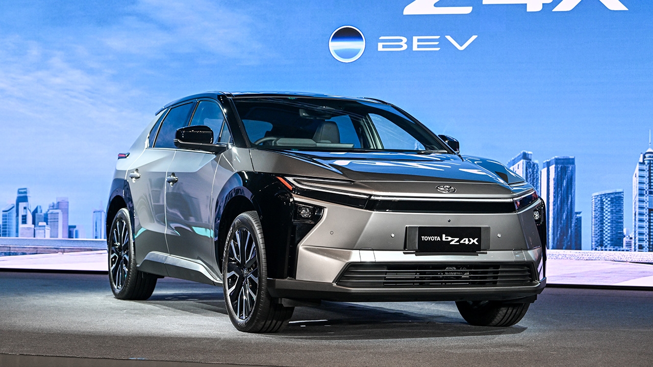 TOYOTA ปลื้ม NEW bZ4X เปิดตัวในไทยแค่ 3 วัน ยอดจองซื้อพุ่ง 1,000 คัน
