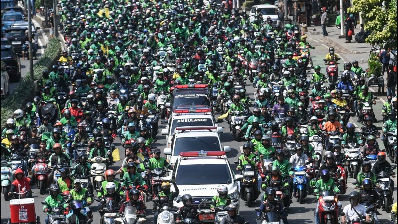 จาการ์ตาเตรียมรับมือประท้วงครั้งใหม่ เหตุหนุ่มขับมอเตอร์ไซค์รับจ้างถูกรถตำรวจชนดับ