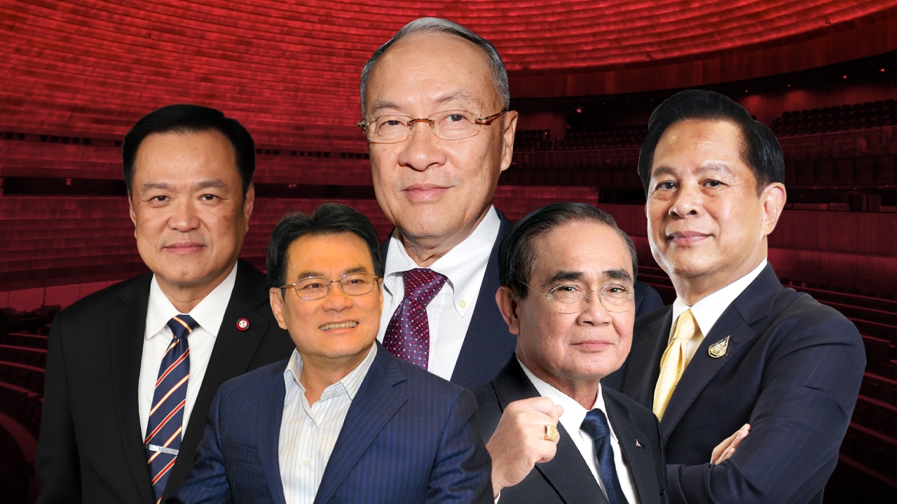 เปิด 5 แคนดิเดตนายกฯ คนใหม่ หลัง "แพทองธาร" ไม่ได้ไปต่อ 