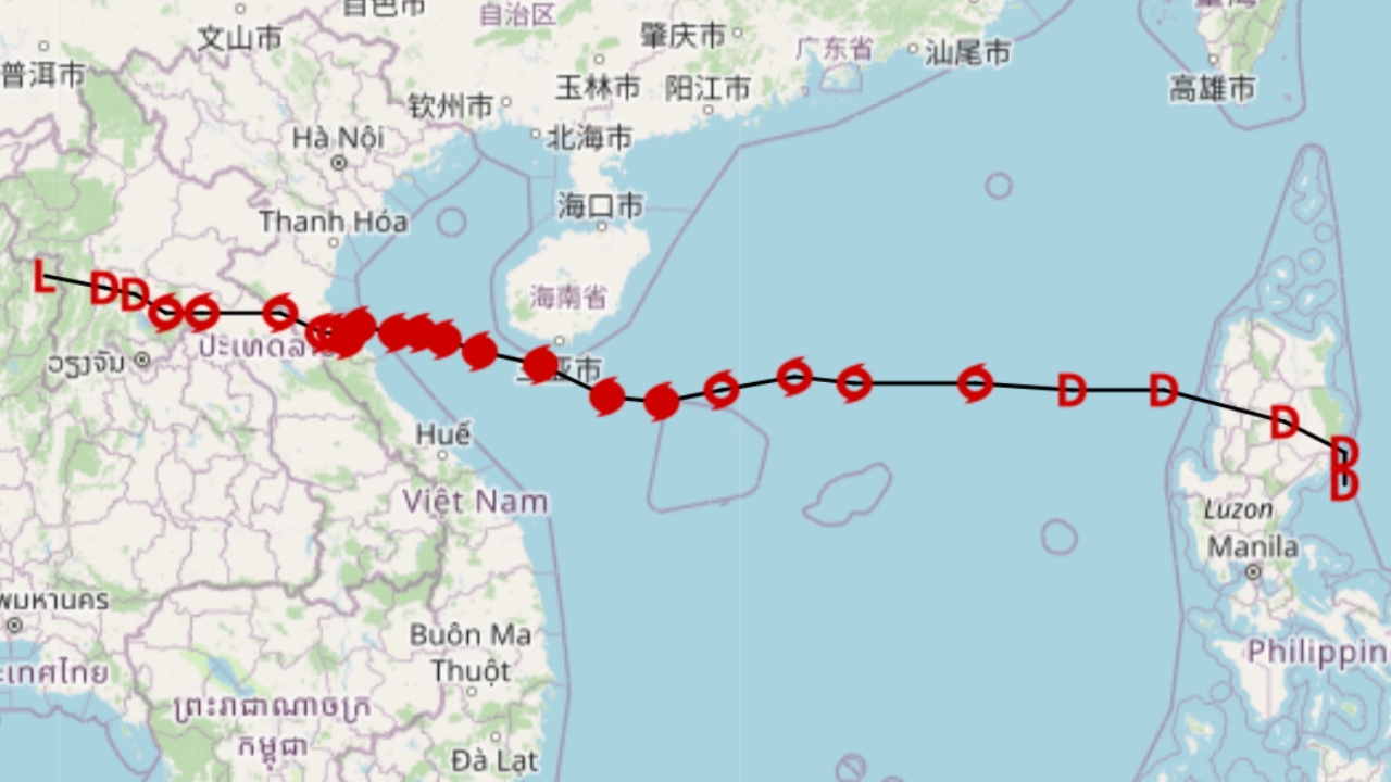 ประกาศฉบับสุดท้าย "พายุคาจิกิ" เข้าปกคลุมตอนบนของภาคเหนือ มีฝนตกหนักบางพื้นที่