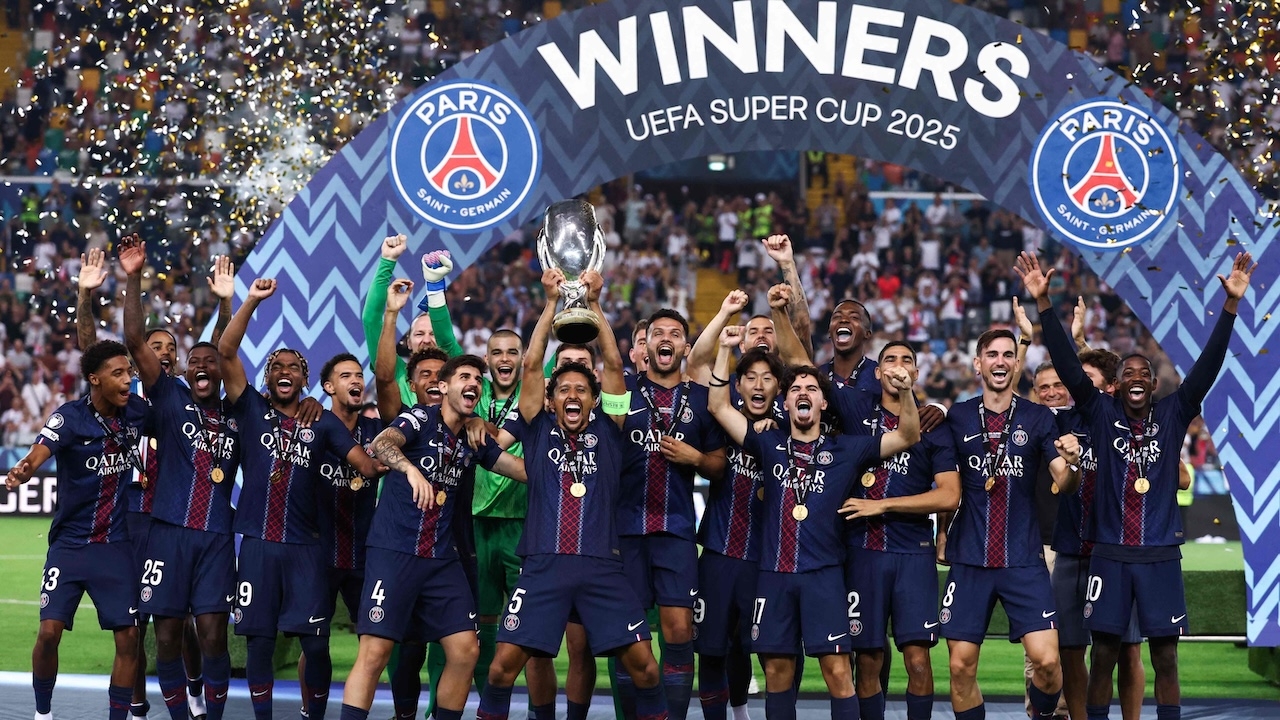 ผลบอล เปแอสเช ดวลจุดโทษดับ สเปอร์ส คว้าแชมป์ยูฟ่าซูเปอร์คัพ 2025