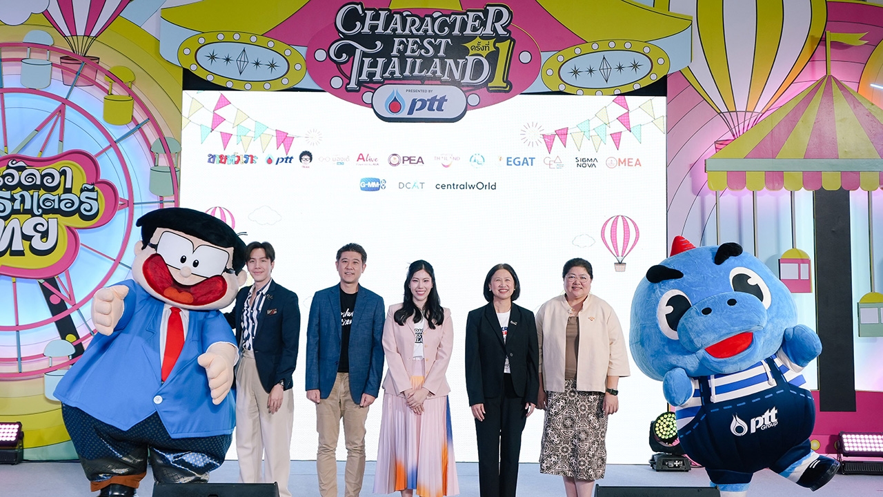 "ขายหัวเราะ" เนรมิตงาน Character Fest Thailand ครั้งที่ 1 รวมพลังคาแรกเตอร์ไทยเติมเต็มโลกจินตนาการ