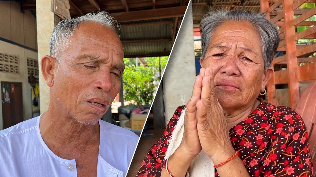 ยายวอนทั้งน้ำตา ขอคืนผ้าไหม 56 ผืน ทำหล่นหายระหว่างอพยพเหตุปะทะ