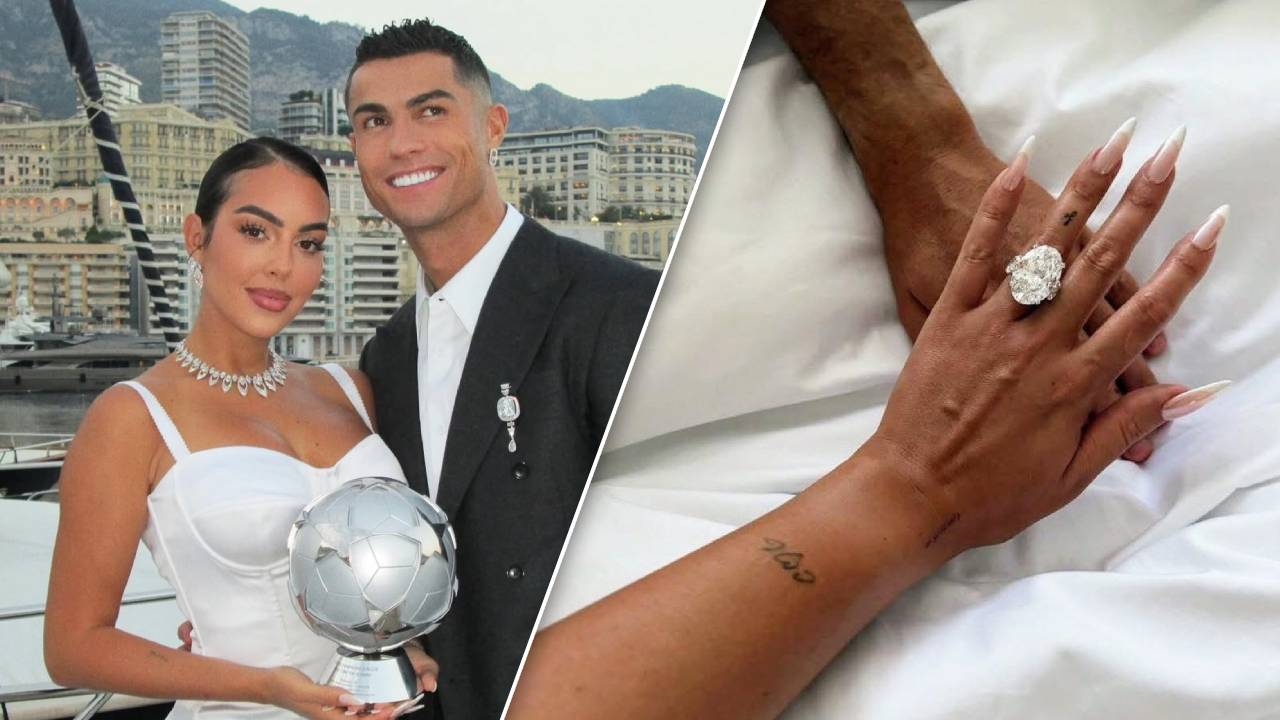 สมฐานะ! ส่องมูลค่าแหวนเพชรเม็ดโต หลัง "โรนัลโด้" ซูเปอร์สตาร์ลูกหนัง ประกาศหมั้น "จอร์จิน่า"