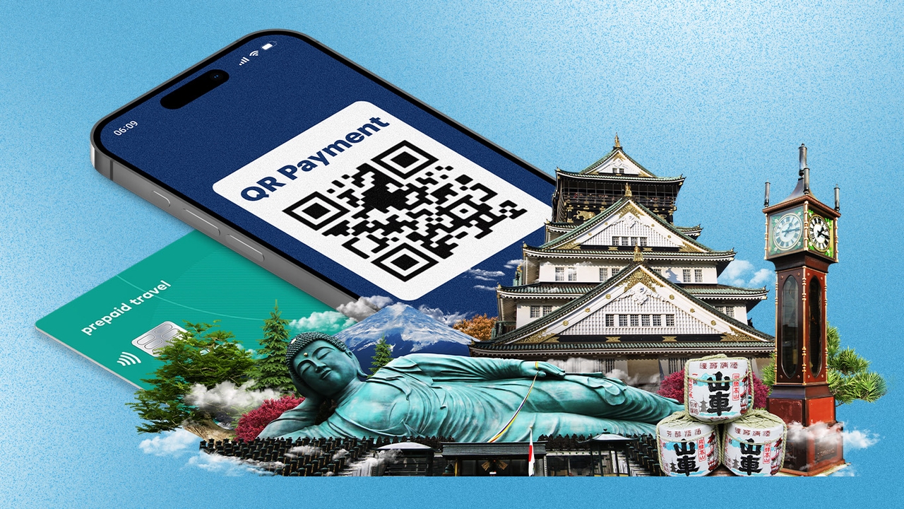 สรุป 4 วิธีใช้จ่ายเมื่อไปเที่ยวต่างประเทศ "บัตรเครดิต - QR Code - Travel Card - เงินสด"