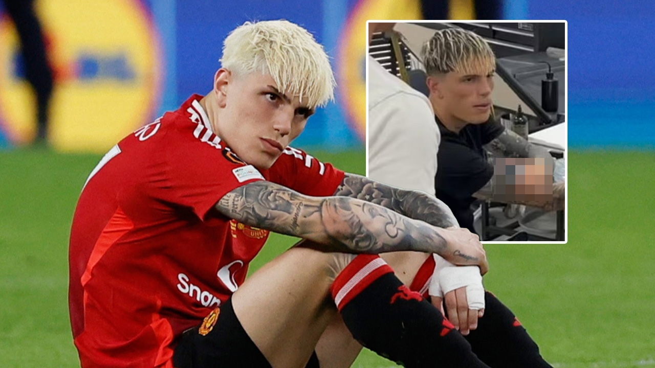 แมนยูฯ ไม่เอาไว้ เผยภาพหลุด "การ์นาโช่" พก "ของต้องห้าม" ว่อนโซเชียล