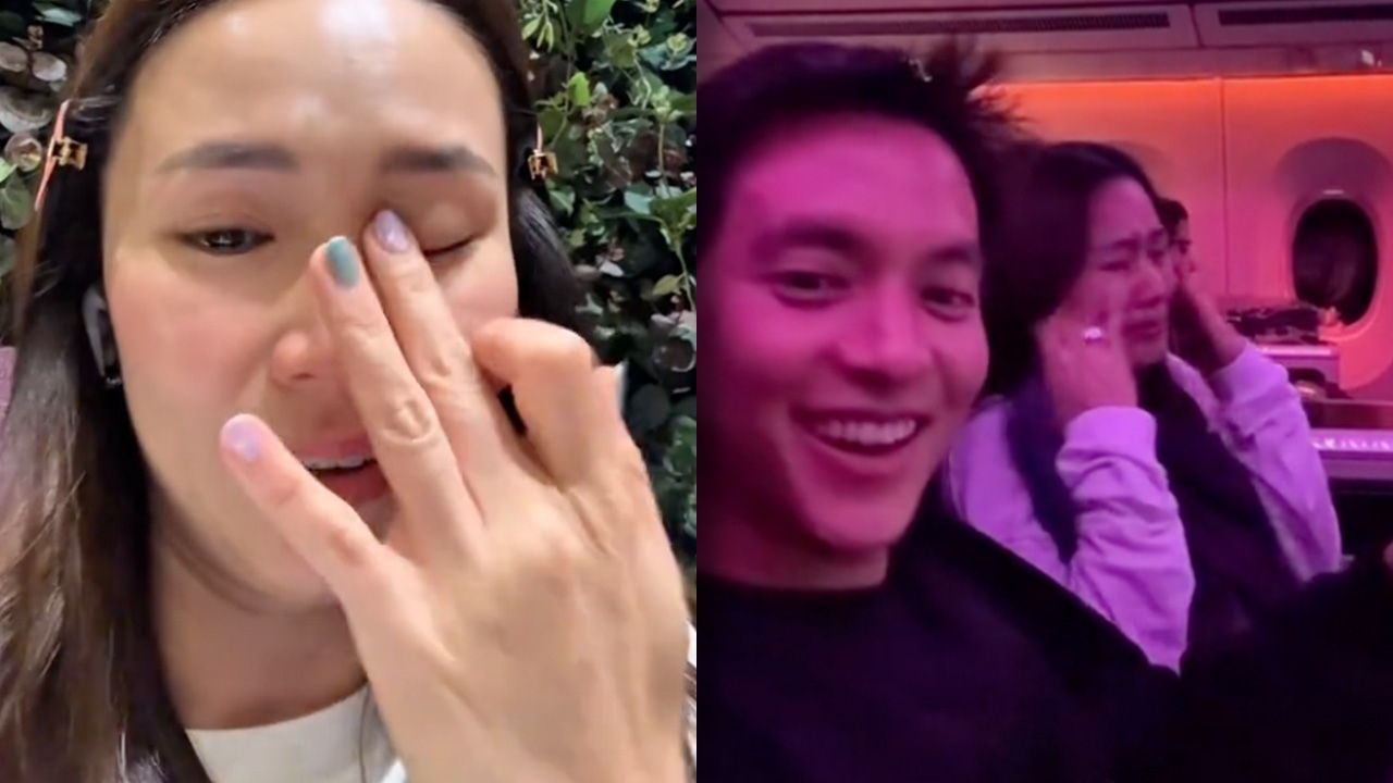 ชมนาที โฟม เซอร์ไพรส์ เจมส์ จิรายุ หลังรู้ตั้งท้องลูกคนแรก ว่าที่คุณแม่ถึงกับร้องไห้ (คลิป)