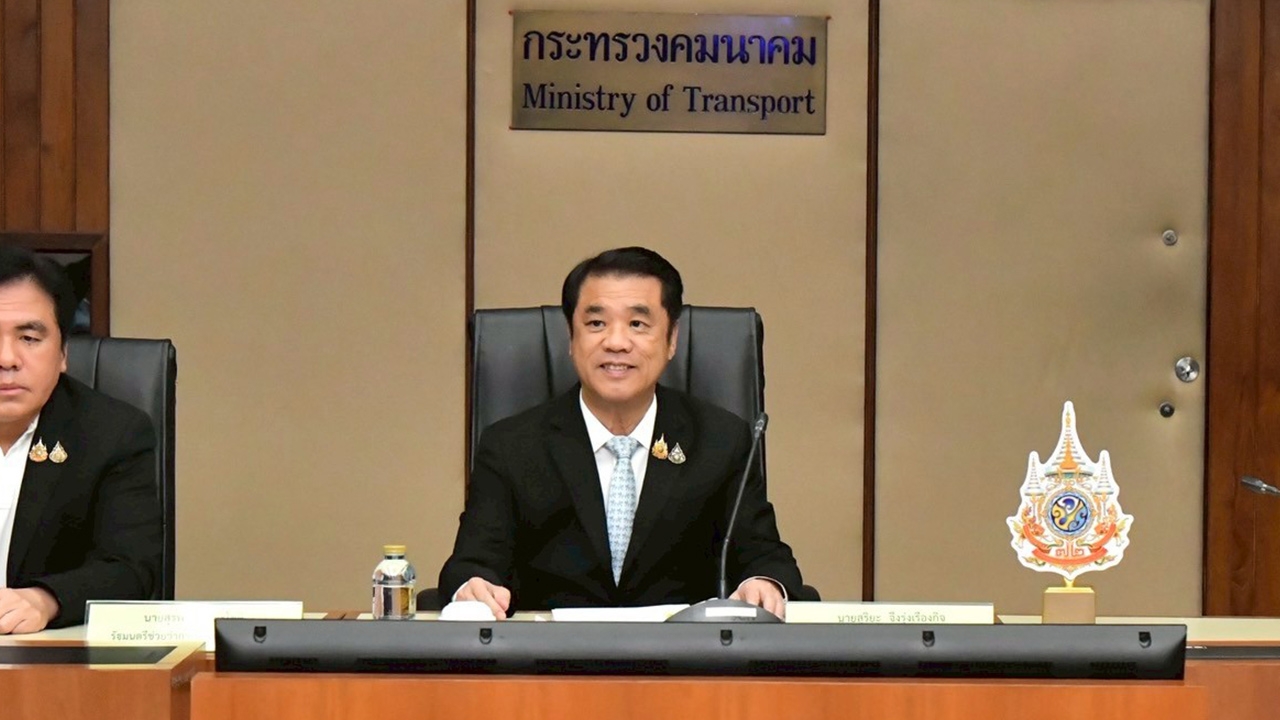 คมนาคม โชว์เบิกจ่ายงบลงทุนปี 68 แล้วกว่า 1.27 แสนล้าน มอเตอร์เวย์ M6 พร้อมวิ่งตลอดเส้นปี 69