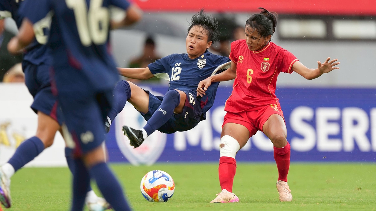 "ชบาแก้ว" ชวดเข้าชิง! พ่าย "เมียนมา" ตกรอบรองฯ ฟุตบอลหญิงชิงแชมป์อาเซียน 2025