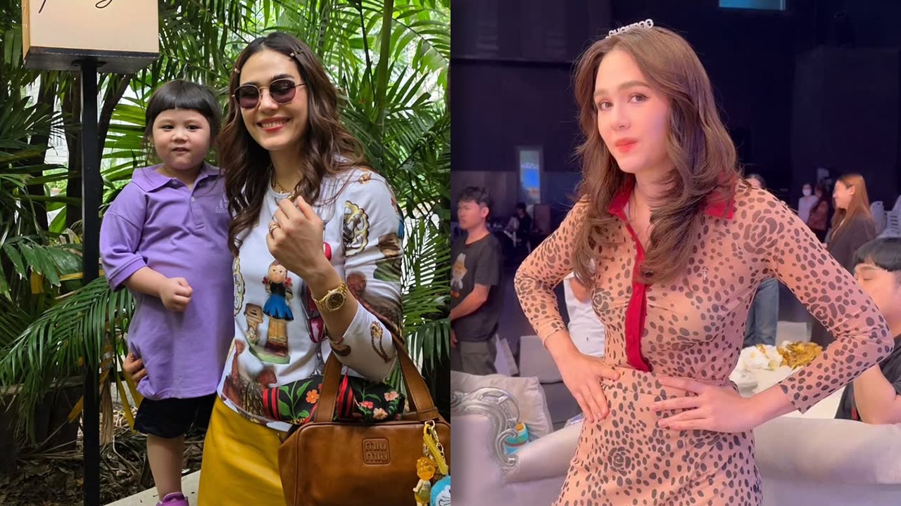 ชมพู่ เล่าถึง น้องเกล วันนี้ใส่เสื้อสีเขียวไปเรียนแล้ว เผยดาราสาวแหกทุกกฎ (คลิป)