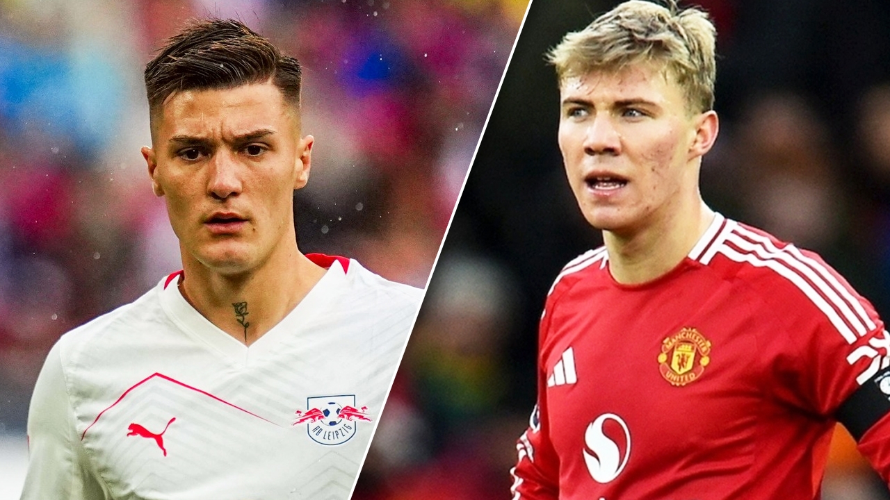 เทียบกันชัดๆ “ฮอยลุนด์-เซสโก้” แย่งตำแหน่งกองหน้าตัวจริง “แมนยูฯ”