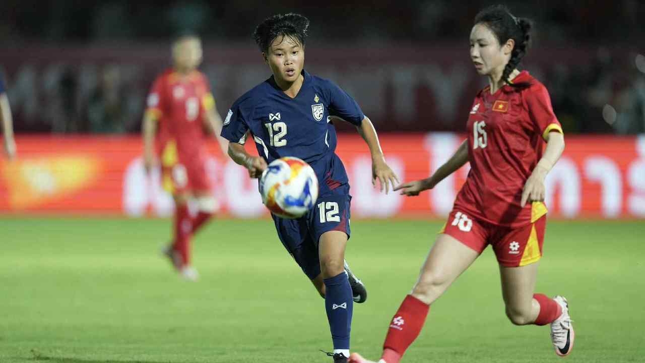 ผลบอล "ฟุตบอลหญิงทีมชาติไทย" พบ "เวียดนาม" แพ้ 0-1 ในศึก "ชิงแชมป์อาเซียน 2025"