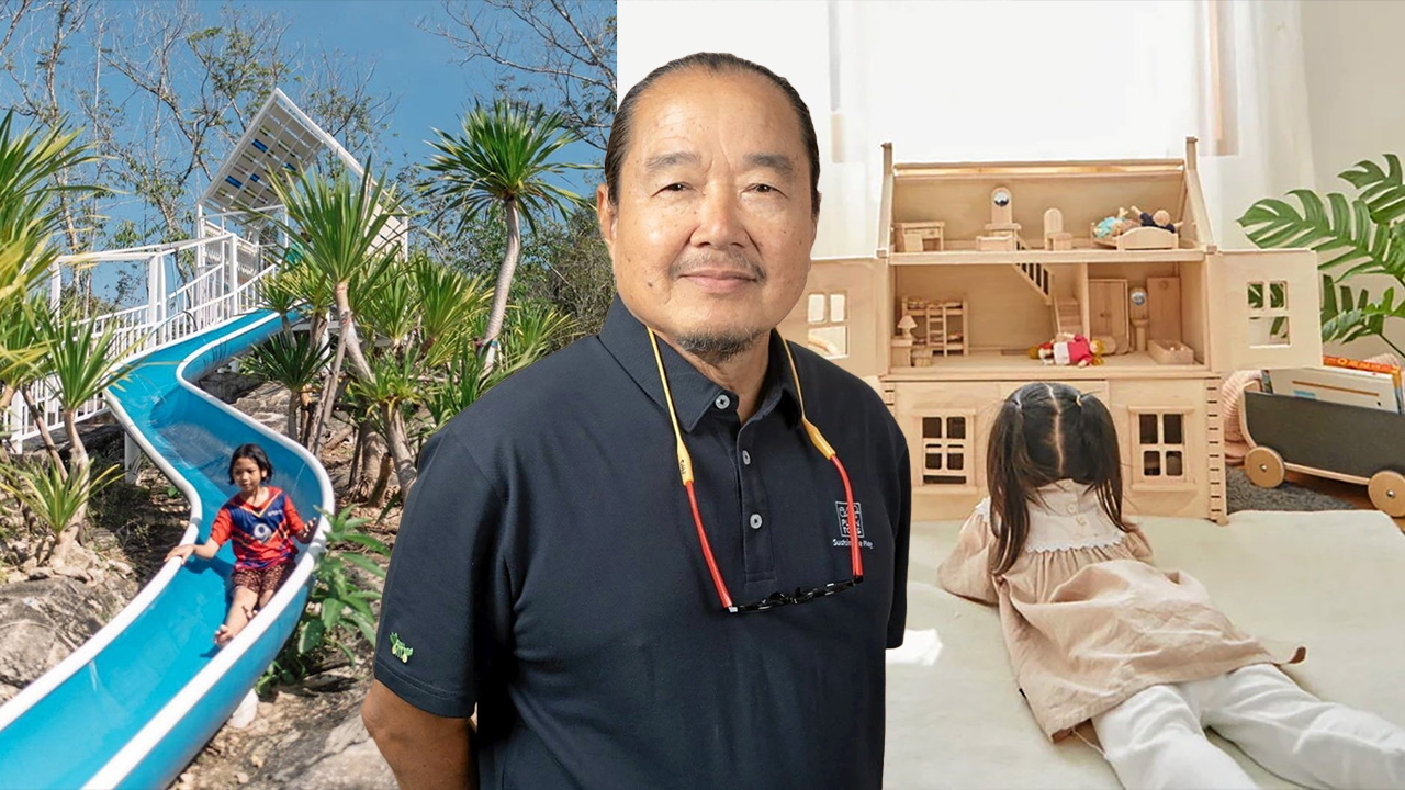 "วิฑูรย์ วิระพรสวรรค์" ผู้ก่อตั้ง PlanToys สอนความยั่งยืนเด็กไทยผ่านของเล่นไม้ยางพารา
