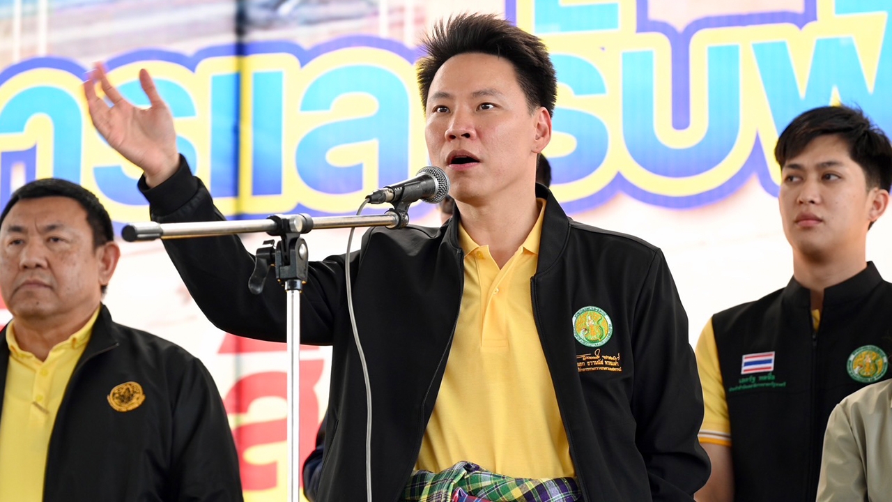 รมว. อรรถกร เยือนร้อยเอ็ด ลุยพัฒนาประตูระบายน้ำลำน้ำยัง (กุดก่วง) ลดปัญหาขาดแคลนน้ำ