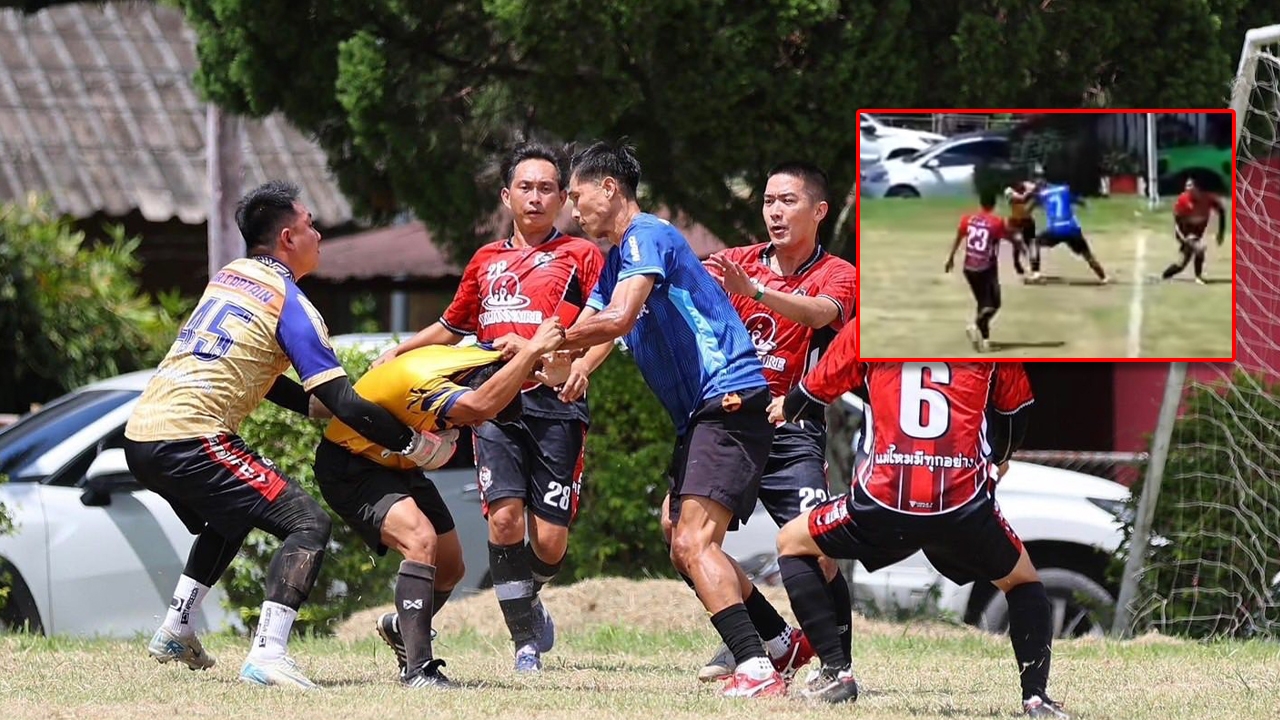 “ผู้ตัดสินไทย” โพสต์แล้ว หลังโดน “นักฟุตบอล” ต่อยหน้า กลางสนาม (คลิป)