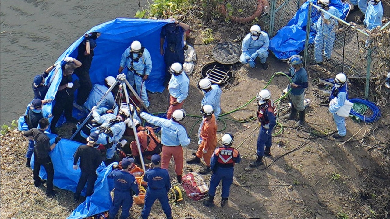 4 คนงานดับ หลังตกลงไปในท่อระบายน้ำเสียใกล้กรุงโตเกียว