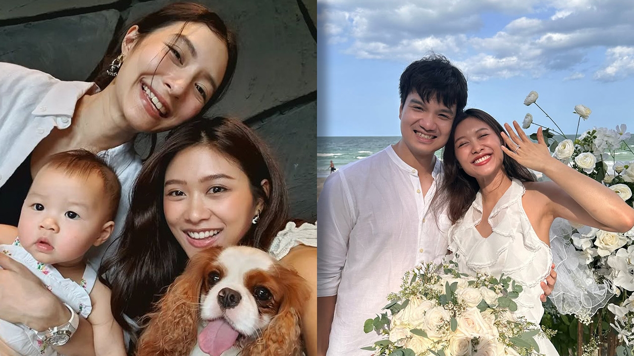 มิว นิษฐา ยินดี มิ้นท์ ณัฏฐา น้องสาว ถูกแฟนหนุ่มขอแต่งงานริมทะเลสุดโรแมนติก