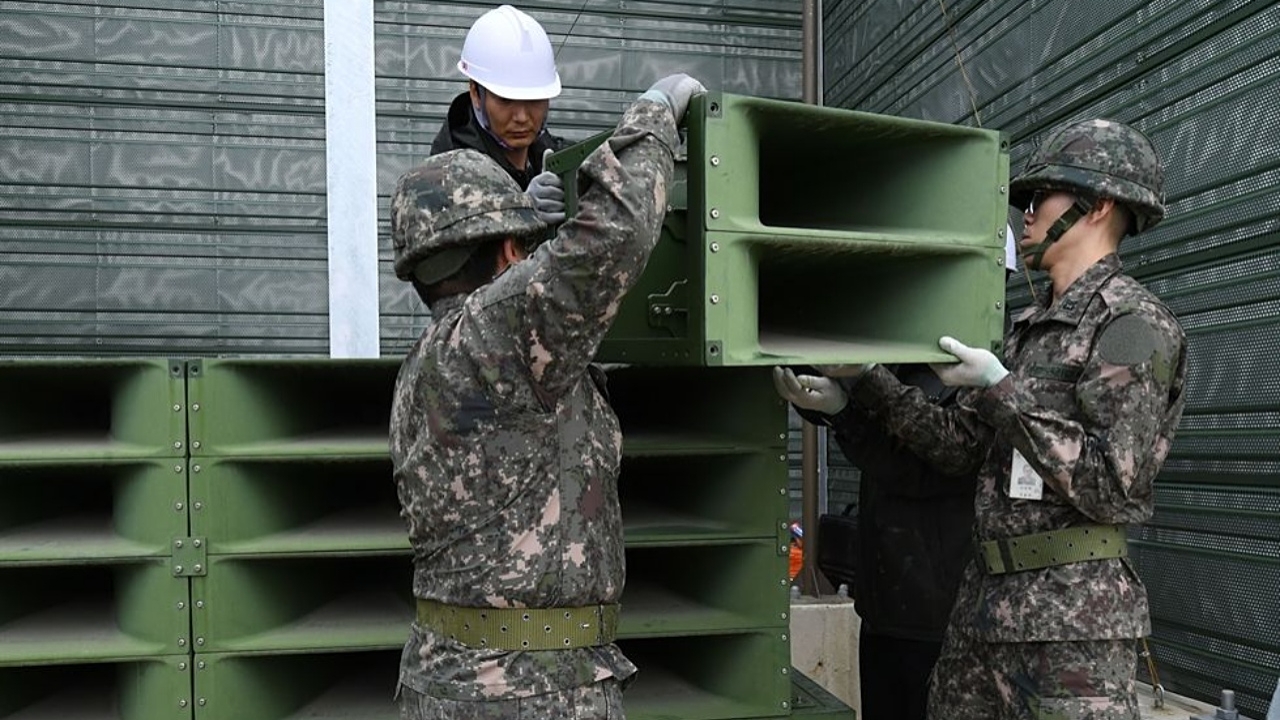 เกาหลีใต้เริ่มถอดเครื่องขยายเสียงที่ต่อต้านเกาหลีเหนือที่ชายแดน