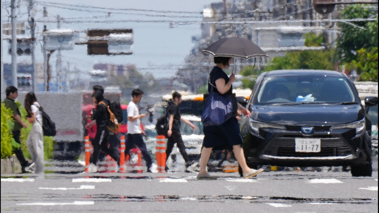 สถิติความร้อนถูกทำลายในญี่ปุ่นถึง 17 ครั้ง