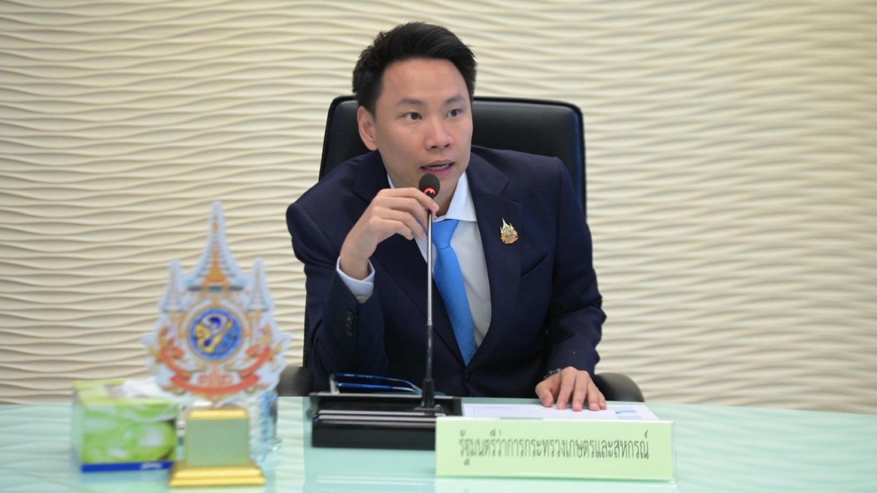 “รมว.อรรถกร” ยกระดับระบบข้อมูลการเกษตรสู่ยุคดิจิทัล เชื่อมโยงทุกหน่วยงาน