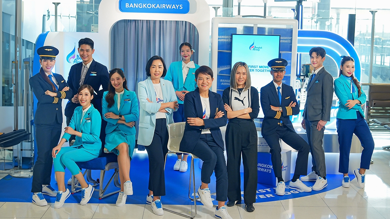 Bangkok Airways X PUMA เสริมลุคสุดเท่ให้พนักงานส่วนหน้า