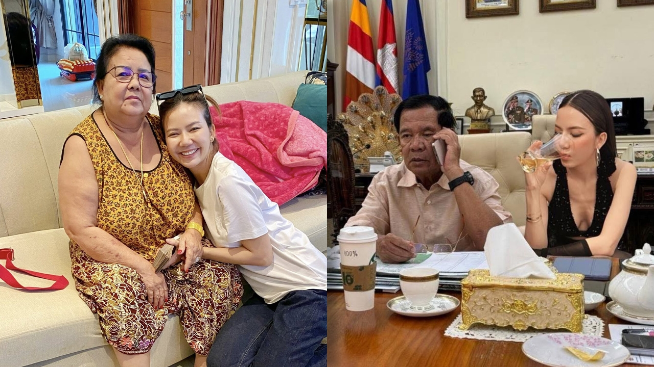 จ๊ะ นงผณี เผยคำพูดแม่หลังเห็นภาพกับ ฮุน เซน ชาวเน็ตเอ็นดูช่วยตัดต่อให้ใหม่