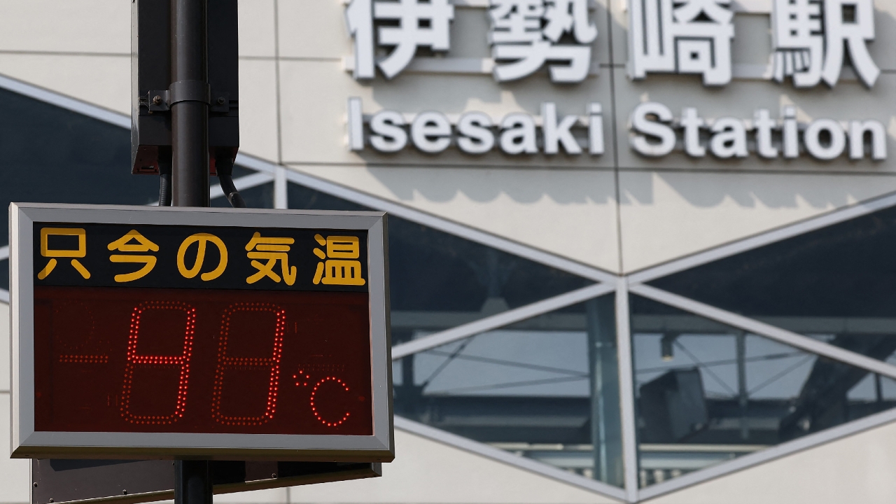 ญี่ปุ่นเตือนภัยคลื่นความร้อน อุณหภูมิสูง 41.8 องศาทำสถิติใหม่