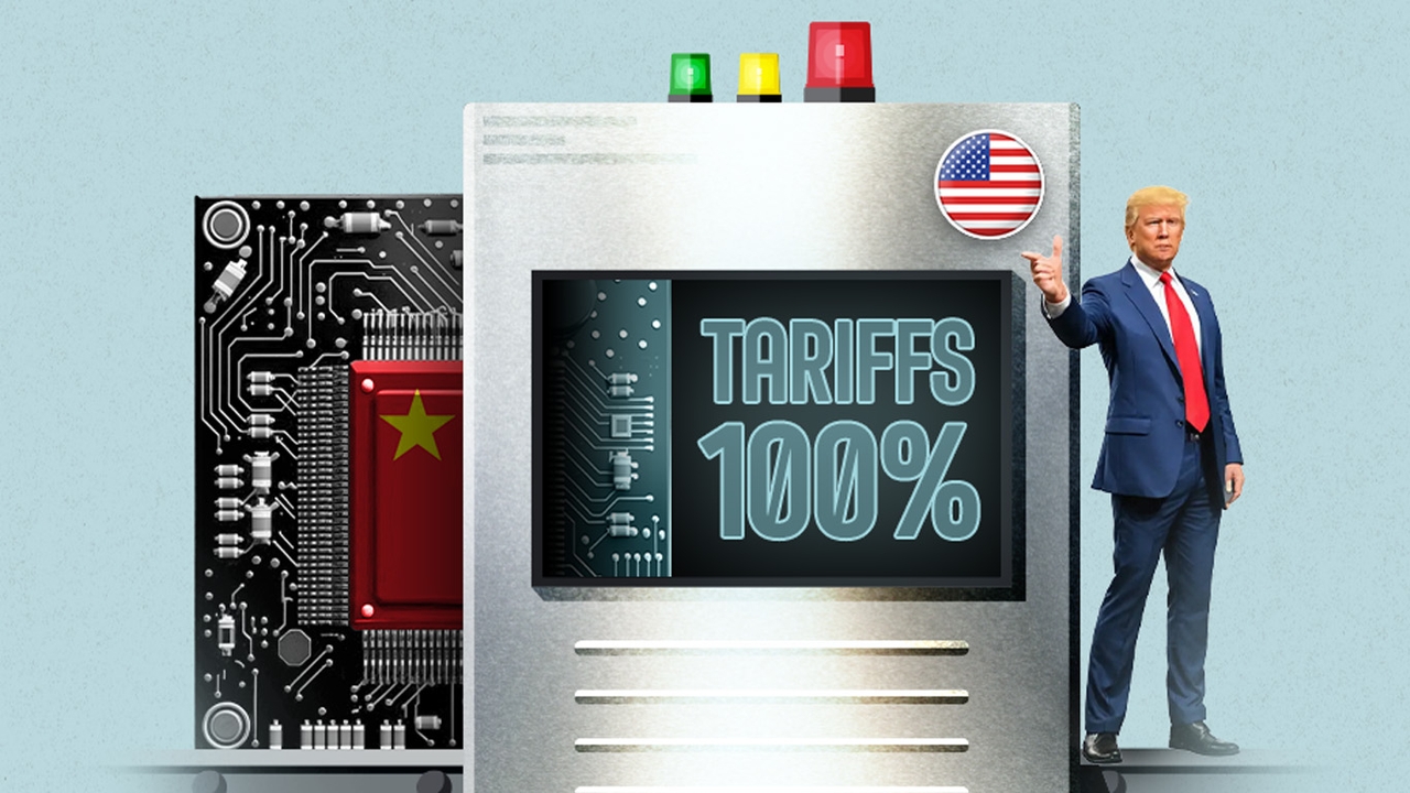 ทรัมป์ เตรียมเก็บภาษีนำเข้าชิปแบบจัดหนัก 100% จีนอ่วมหนัก กระทบ Huawei, SMIC, YMTC 