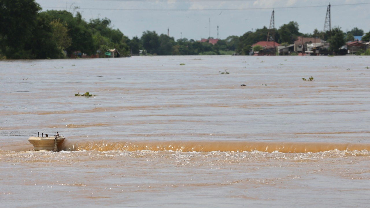 ปภ. ประสาน 10 จังหวัดภาคกลาง-กทม. เฝ้าระวังระดับน้ำใน "แม่น้ำเจ้าพระยา" สูงขึ้น