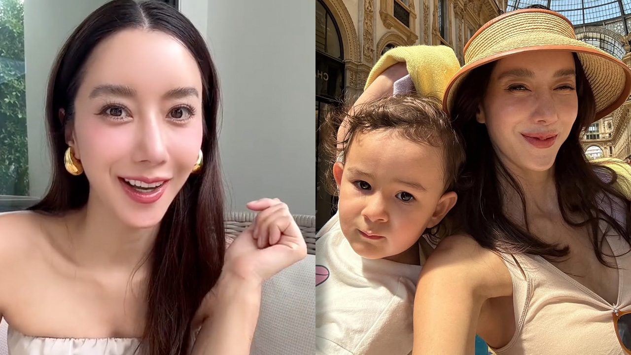 ไอซ์ อภิษฎา เผยเหตุผลที่เลือกภาษาไทยให้ น้องเลอา พูดเป็นภาษาแรก (คลิป)