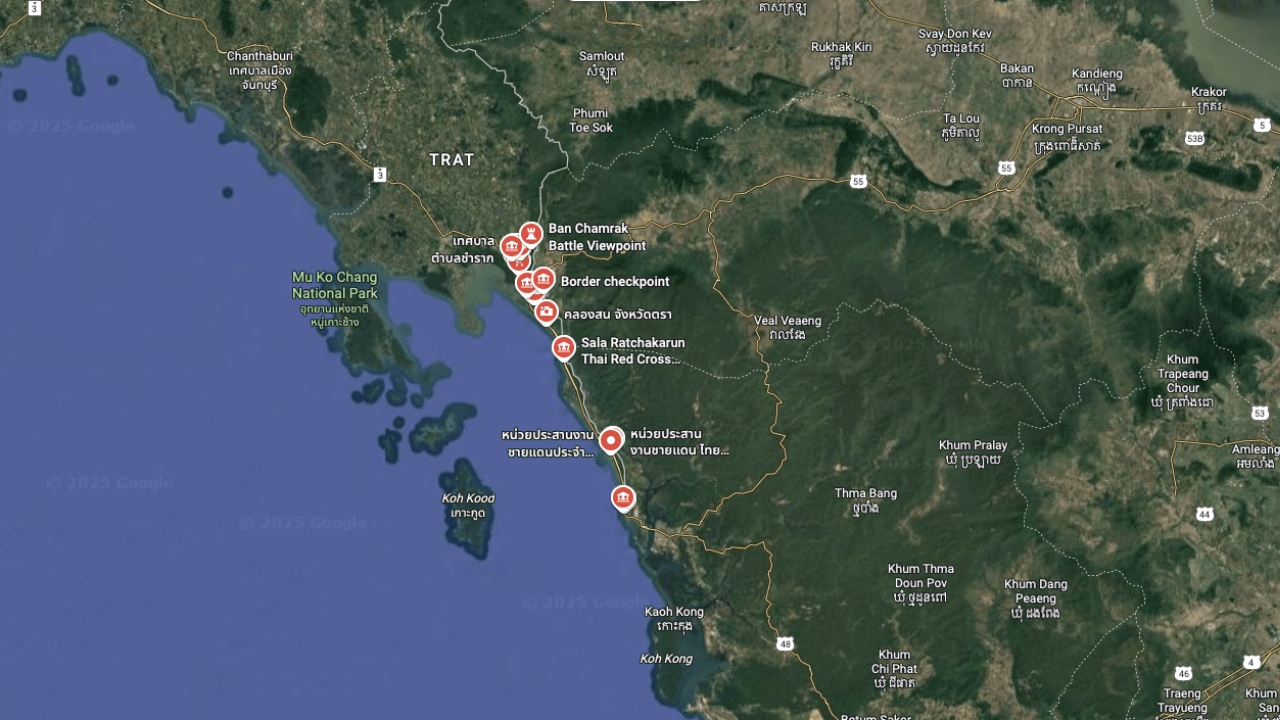 ด่วน! มีรายงานเกิดเหตุปะทะกันแล้ว บริเวณชายแดน "ชำราก-แหลมกลัด" จ.ตราด