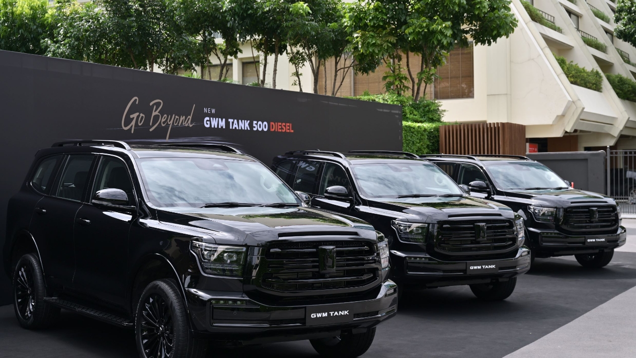 GWM เขย่าตลาด PPV ทำราคา TANK 500 DIESEL 2025 เริ่มต้น 1.3 ล้าน
