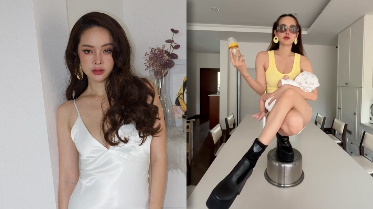 ปุ้มปุ้ย พรรณทิพา ตอบชาวเน็ต หลังทำชาเลนจ์ดังโชว์ท่ายากป้อนนมลูก แต่เจอคนดราม่า