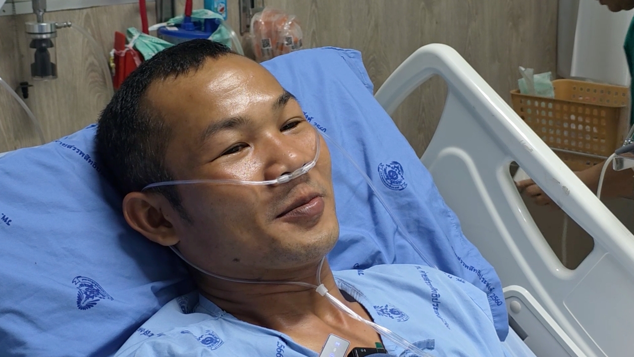 จ.ส.อ.พิชิตชัย ทหารเหยียบกับระเบิดขาขาด เผยกำลังใจดีเยี่ยมทำใจไว้แล้ว ไม่เสียใจ