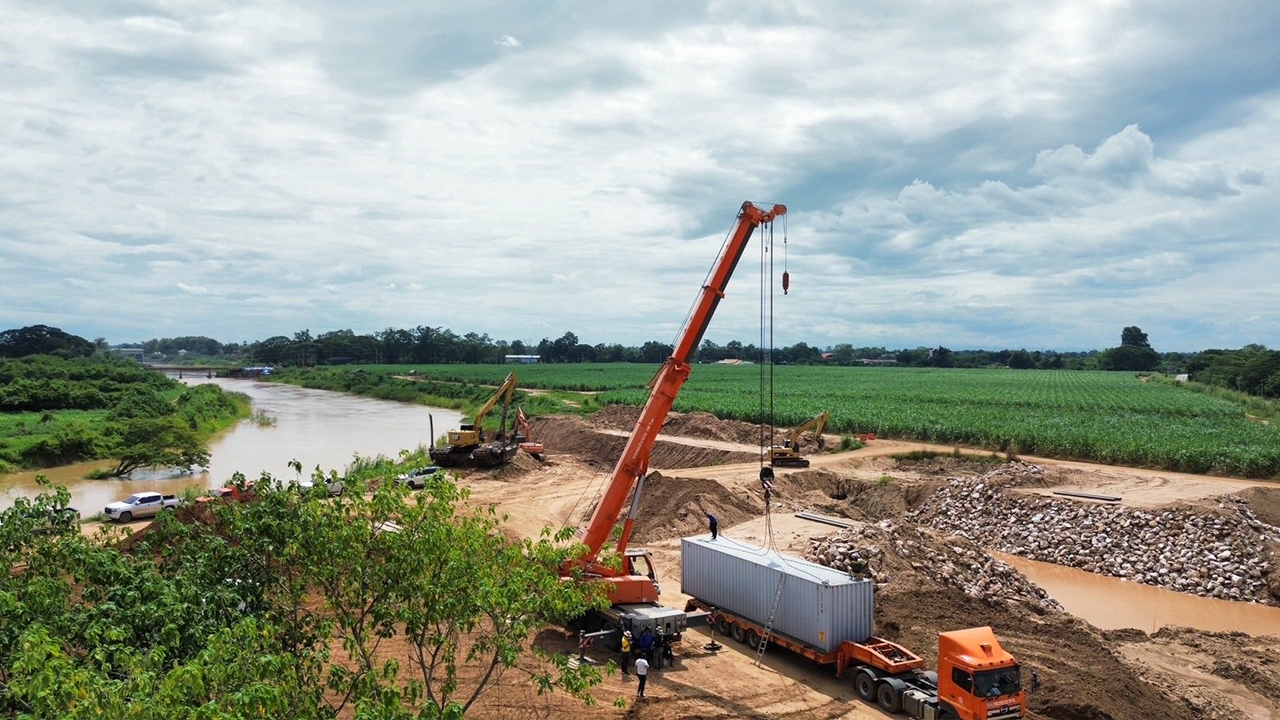 กรมชลประทาน เฝ้าระวังรับมือพายุ "วิภา" บูรณาการทุกภาคส่วน เร่งช่วยเหลือประชาชน