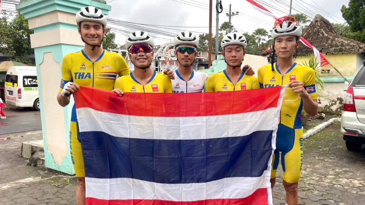 “สองล้อไทย”  คว้าแชมป์เอเชียได้ทั้งบุคคลและทีม