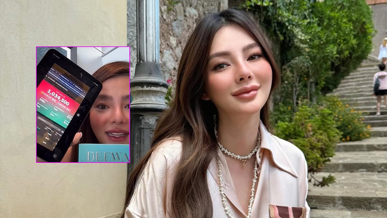 ดิว อริสรา ไลฟ์ขายของทำยอดล้านแตก ไม่ต้องห่วงเอาเงินไปใช้หนี้แน่เพราะอยากกลับไทย