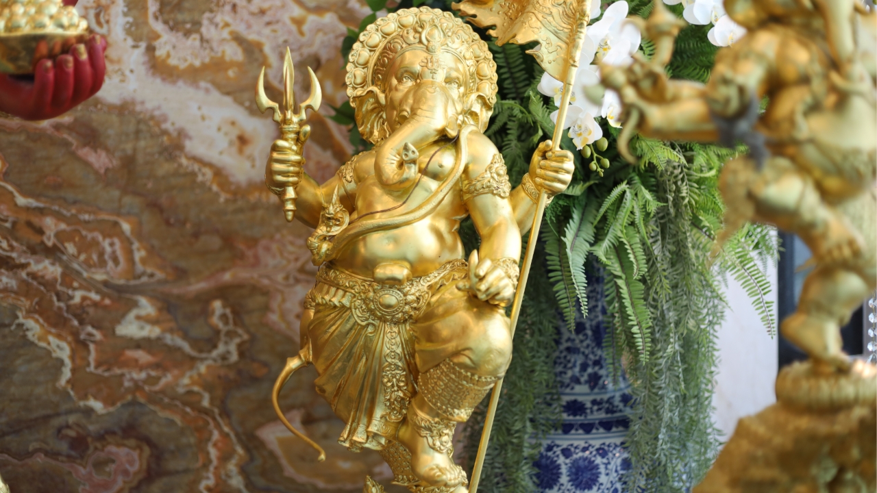 14 ก.ค. ขอพรพระพิฆเนศ วันสันคสติจตุรถี หน้าเทวรูป ทำเองได้ที่บ้าน